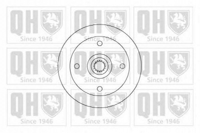 QUINTON HAZELL bdr241 -  Тормозной барабан